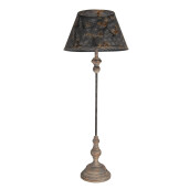 Veioza lemn metal maro vintage 36x94 cm, E27