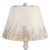 Veioza metal bej maro vintage Ø 36x70 cm E27