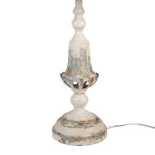 Veioza metal bej maro vintage Ø 36x70 cm E27