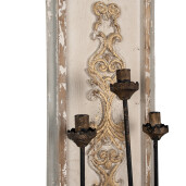 Aplica lemn metal multicolor 31x19x120 cm, E14
