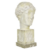 Figurina Femeie piatra alba 30x24x54 cm