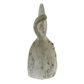 Figurina Iepuras din ceramica gri 35x22x53 cm