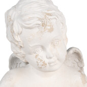 Figurina Inger ceramica alba 43x43x75 cm