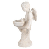 Figurina Inger ceramica alba 43x43x75 cm