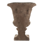 Ghiveci flori ceramica bej 54x27x76 cm