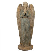 Figurina Inger ceramica bej verde 48x32x119 cm