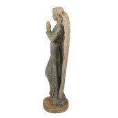 Figurina Inger ceramica bej verde 48x32x119 cm