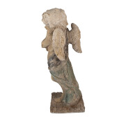 Figurina Inger ceramica verde bej 24x27x58 cm