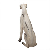 Figurina Catelus ceramica bej 37x24x79 cm