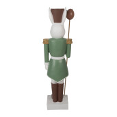 Figurina Iepuras Paste ceramica multicolora 28x23x96 cm