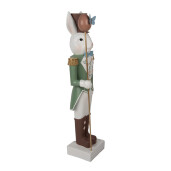 Figurina Iepuras Paste ceramica multicolora 28x23x96 cm