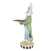 Figurina Iepuras Paste ceramica multicolora 47x52x105 cm
