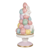 Decoratiune Paste ceramica multicolora Ø 27x61 cm