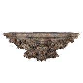 Etajera ceramica maro 60x23x30 cm
