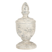 Decoratiune ceramica bej vintage Ø 22x48 cm