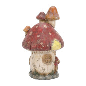 Figurina Ciupercute ceramica multicolora 30x27x50 cm