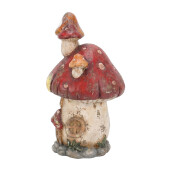 Figurina Ciupercute ceramica multicolora 30x27x50 cm