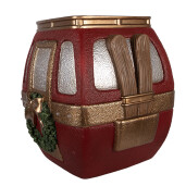Decoratiune Craciun metal multicolor 47x48x51 cm