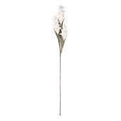 Set 8 flori artificiale alb verde 106 cm