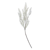 Set 6 plante artificiale plastic alb 75 cm