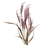 Set 6 plante artificiale plastic violet verde 5x5x90 cm