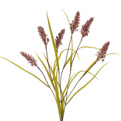 Set 6 plante artificiale plastic violet verde 15x5x85 cm