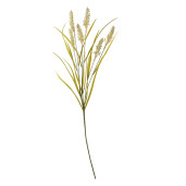 Set 6 plante artificiale plastic alb verde 15x5x85 cm