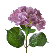 Hortensie artificiala violet verde 13x67 cm