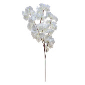 Set 3 flori artificiale albe maro 8x95 cm