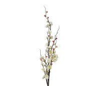 Set 3 flori artificiale albe maro 7x7x115 cm