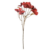 Floare artificiala rosie maro 12x8x72 cm