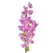 Set 3 flori artificiale violet verzi 15x8x100 cm