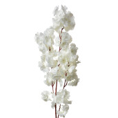 Floare artificiala alba 24x8x100 cm