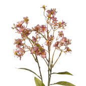 Floare artificiala roz verde 15x7x70 cm