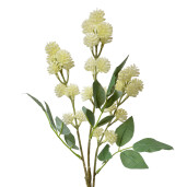 Floare artificiala bej verde 16x7x68 cm
