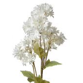 Floare artificiala alba verde 17x9x72 cm