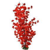 Floare artificiala rosie 40x10x100 cm