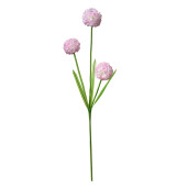 Set 3 flori artificiale roz verzi 12x8x84 cm