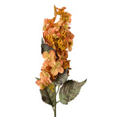 Floare artificiala portocalie verde 10x8x71 cm 