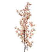 Floare artificiala roz alba 6x6x110 cm