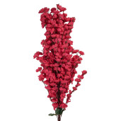 Floare artificiala roz maro 15x10x100 cm