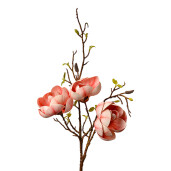 Magnolie artificiala roz maro 20x20x106 cm
