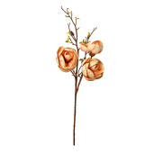 Magnolie artificiala galbena maro 20x20x106 cm