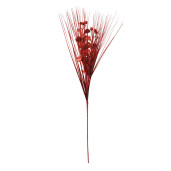 Floare artificiala rosie 31x6x78 cm