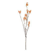 Floare artificiala portocalie maro 18x5x110 cm