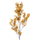 Floare artificiala galbena maro 10x8x104 cm