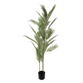 Planta artificiala verde in ghiveci  25x25x180 cm