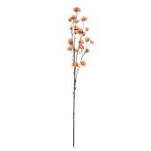 Floare artificiala portocalie maro 15x15x115 cm