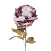 Floare artificiala violet verde 14x14x70 cm