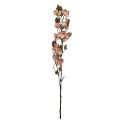Floare artificiala roz pudrat verde 12x15x110 cm